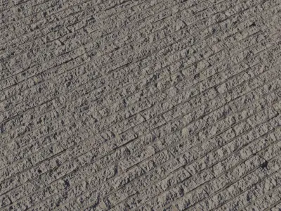 Weathered Sandstone Block Wall PBR Texture Texture