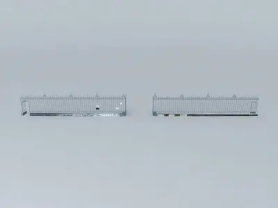 Wrought iron gates Free 3D model