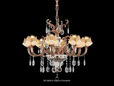 6806 Osgona Collection of Murano Glass Lamps 3D Model Pack