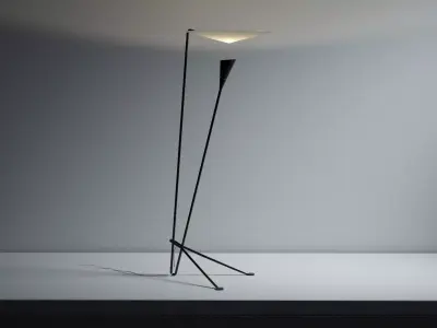 Floor Lamp B211 Free 3D model