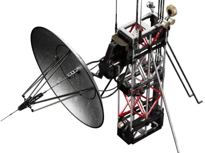 Satellite Dish 3D model