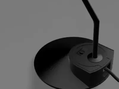 Table Lamp Low-poly 3D model