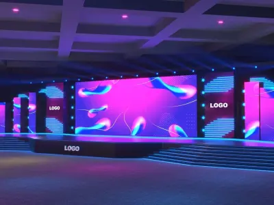 Virtual Stage 3D model