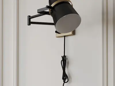 McKibbin Matte Black Plug-In  3D model