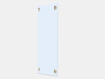 VALLSTENA 2-p door f corner base cabinet set Low-poly 3D model