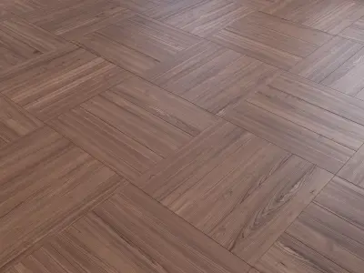 Parquet - Laminate - Wooden floor 2 in 1 Low-poly 3D model 170