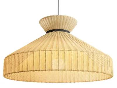 Fabric Pendant Lamp 3D model