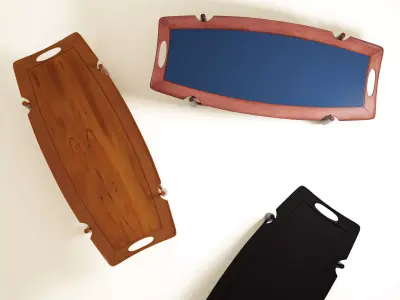 Arimello danish teak coffee table 3D model