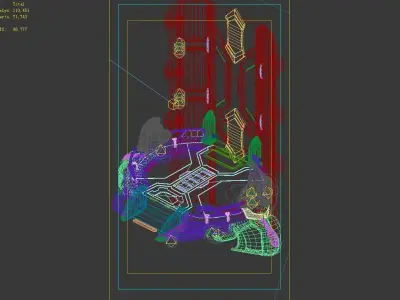 Machinery - Lift 01 3D model