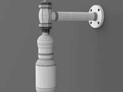 Devin Wall Light 3D model