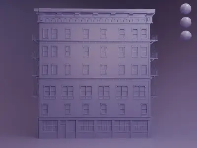 building Low-poly 3D model 26