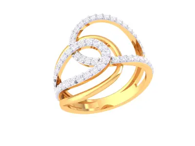  Women Ring MTL 3dm STL OBJ FBX Details 3D print model 36