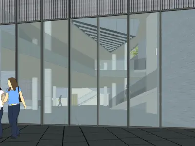 Sketchup Recreational and tourist complex R5 3D model