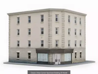 Urban Eras And Commercial Skylines Collection 3D Model Pack