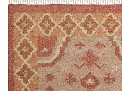 Handmade Area Kilim Rug by Urban Outfitters 3D model