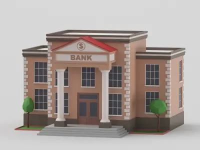  Low Poly Buildings Collection 9 