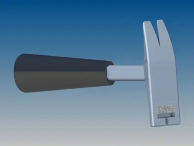 Hammer swivel hook Free 3D model