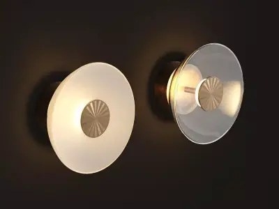Dome Air Wall Light by Nook Collections 3D model