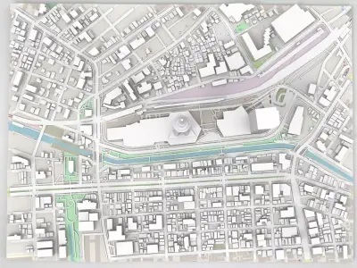 Tokyo Skytree tower Sumida Ward Tokyo Japan  3D model