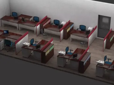 Office Floor 2  3D model