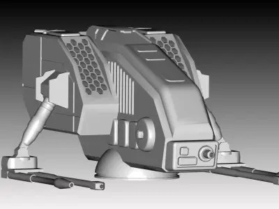 Robot 106 3D print model