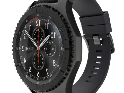 Samsung Gear S3 Fontier whatches 3D model