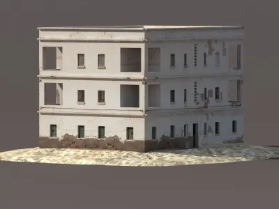 Apartment House 132 3D model