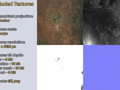 Antananarivo Madagascar City Landscape 3D Model 3D model