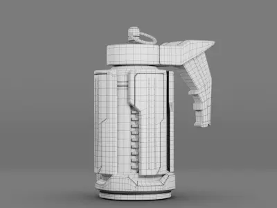 Sci Fi Grenade  3D model