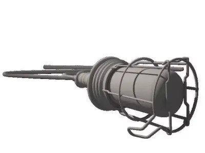 Construction Lamp 3D model