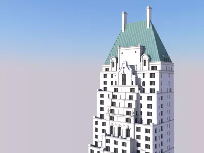 Hampshire House 3D print model