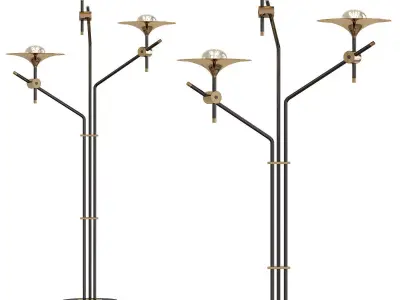 Skew Floor Lamp II 3D model