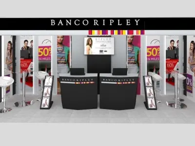 Stand for octanol fair 3D model