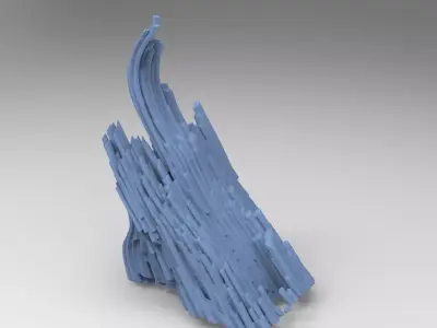 Hansel and Gretel Cliffs small 3D model