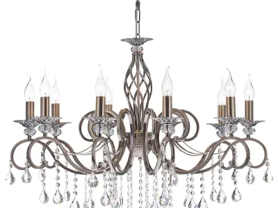 Chandelier Royal Classic Grace RC247-PL-10-R Maytoni Classic Free 3D model