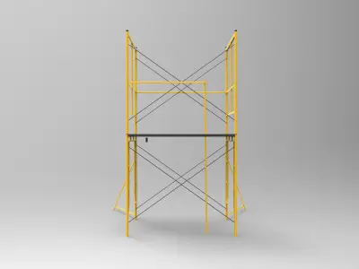 Scafolding 3D model