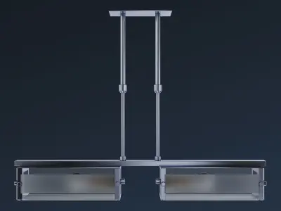 Chandelier Altalusse IL INL-9189P-02 Chrome 3D model