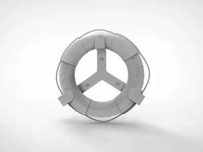LIfebuoy 3d Print 3D print model