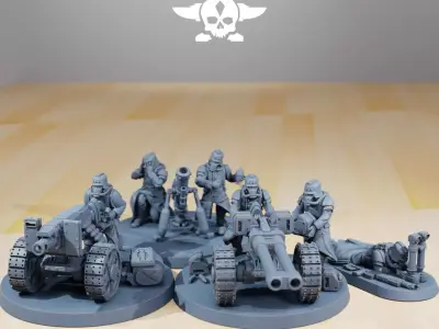 GrimGuard Decimators 3D print model