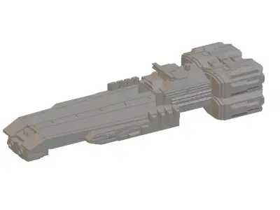 Sol Confederacy Carrier 3D print model