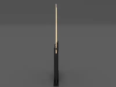 8 Ball Pool Rack 3D model