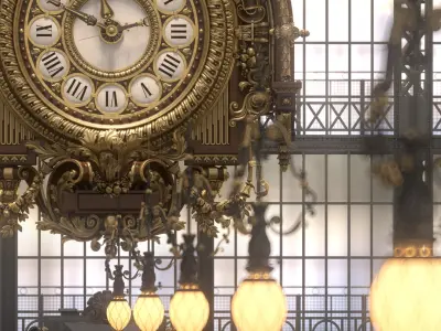  La Gare D'Orsay Of Paris 