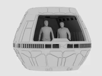 Star Trek TravelPod model kit 3D print model
