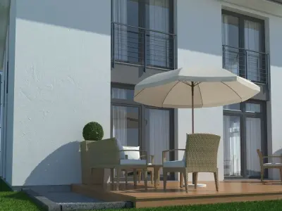 Family House 5 3D model