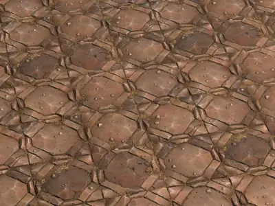 Stylized tile material Texture