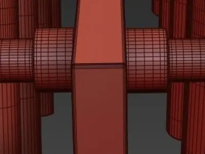 Rays X Gold 3D model