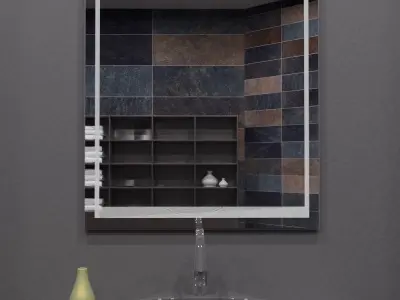 Illuminated Mirror 2 3D model