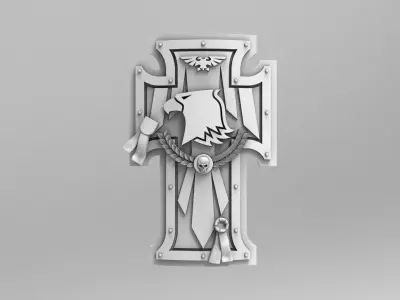 Raptor Power Shields 40k Version 2 3D print model