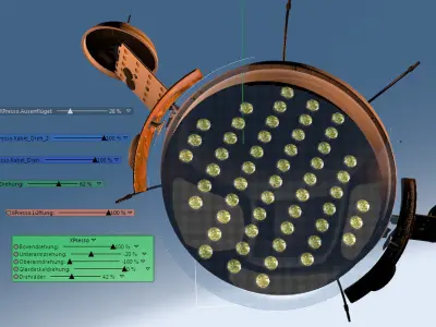 SOUNDBOT XPresso and Animation  3D model