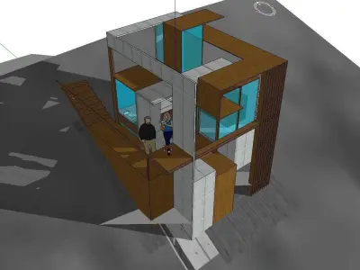 Creative Design-Holiday Cabin-020 3D model